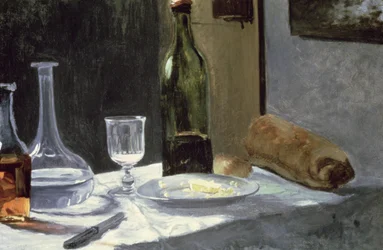 Nature morte aux bouteilles, 1859